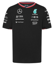 メルセデス AMG ペトロナス F1 チーム  ドライバー Tシャツ ブラック 2024 /TM-W…