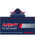 HRC Honda RACING フード付き プリント ビッグタオル Advance ネイビー画像サブ
