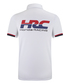 HRC Honda RACING ラグラン ポロシャツ Redline ホワイト画像サブ