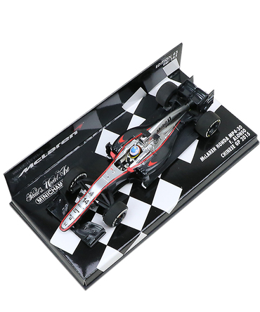 【海外並行品】ミニチャンプス 1/43スケール マクラーレン ホンダ MP4-30 フェルナンド・アロンソ 2015年中国GP 　
