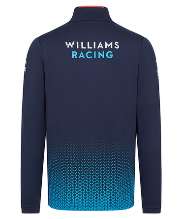 ウィリアムズ レーシング チーム 1/4 ジップ ミッドレイヤー トップ 2024