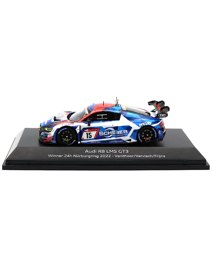 アウディ別注 スパーク 1/43スケール アウディ R8 LMS GT3 アウディスポーツ・チーム・フェニックス 2022年 ニュルブルクリンク 24時間レース 優勝拡大画像