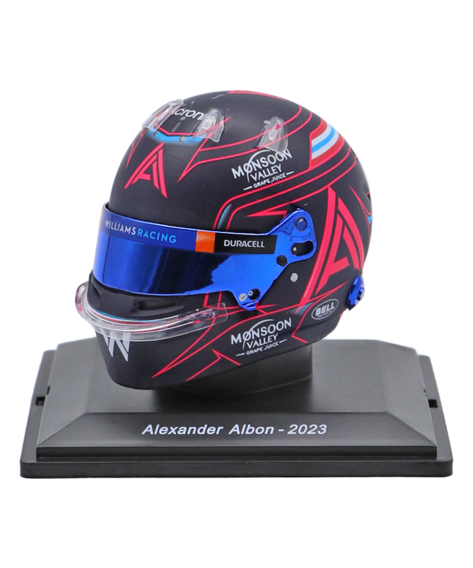 スパーク 1/5スケール アレクサンダー・アルボン 2023年 ウィリアムズ ヘルメット拡大画像