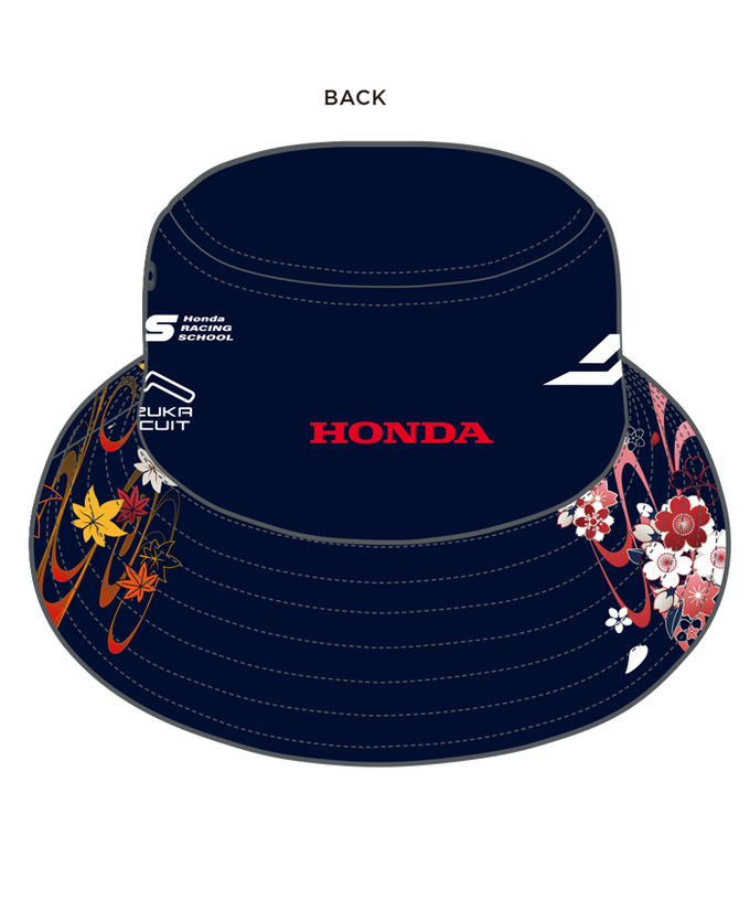 角田裕毅 x HRC Honda RACING コラボ バケットハット 2024拡大画像