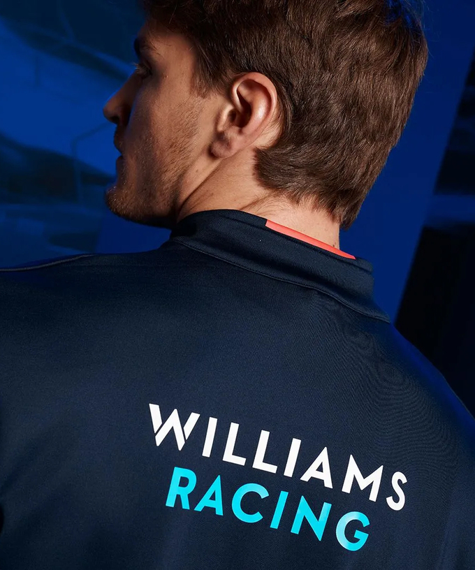 ウィリアムズ レーシング チーム 1/4 ジップ ミッドレイヤー トップ 2024拡大画像