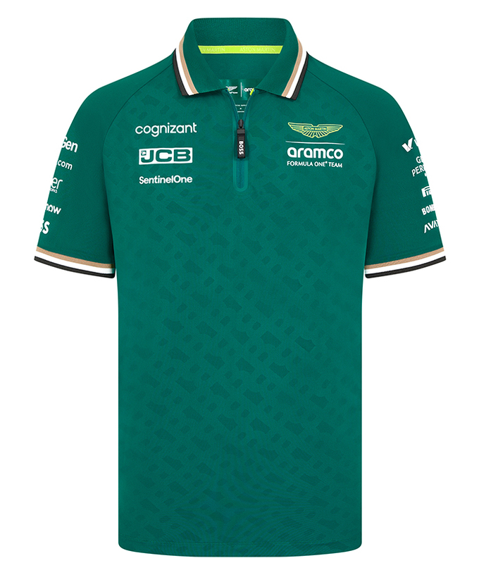 アストンマーチン アラムコ F1チーム ポロシャツ 2024拡大画像