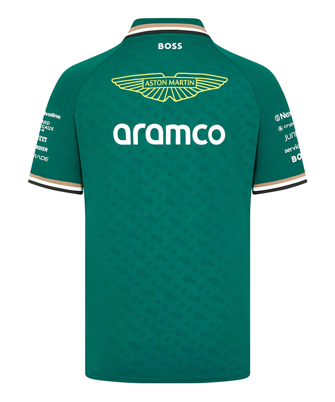 アストンマーチン アラムコ F1チーム ポロシャツ 2024拡大画像