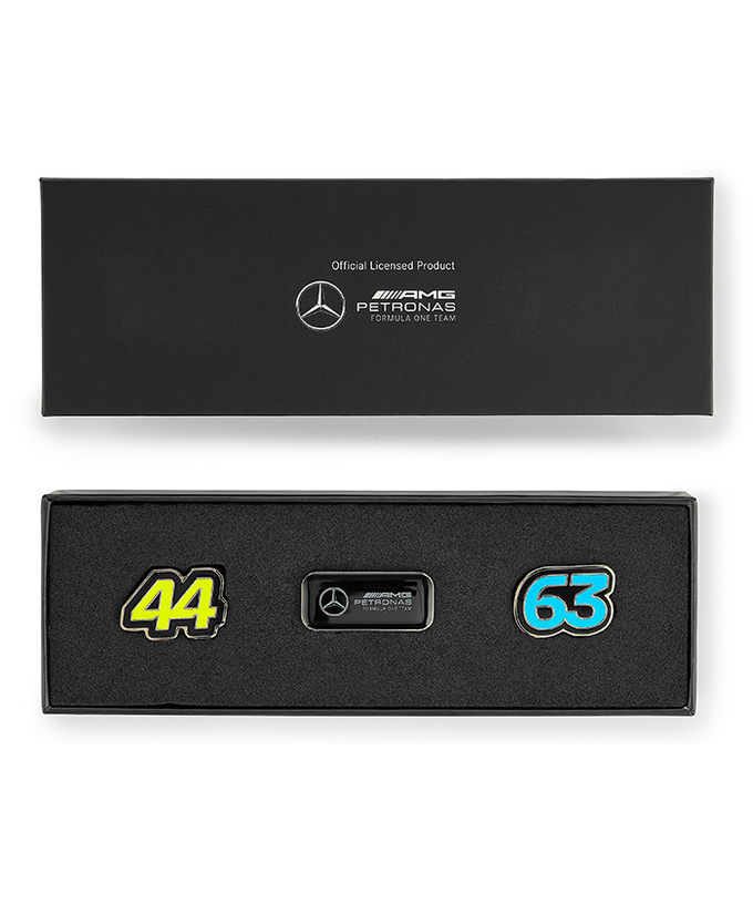 メルセデス AMG ペトロナス F1チーム FW ピンバッヂセット /FN-W拡大画像