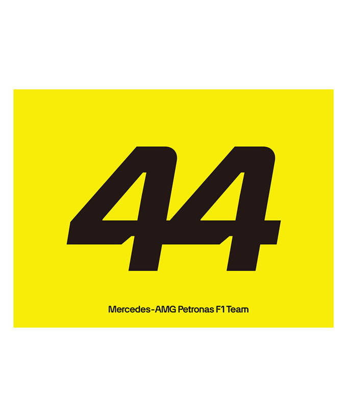 メルセデス AMG ペトロナス F1チーム FW ルイス・ハミルトン フラッグ BK /FN-W拡大画像