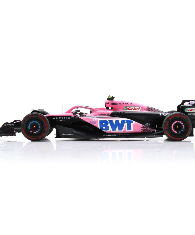 スパーク 1/18スケール BWT アルピーヌ F1 チーム A523 ピエール・ガスリー 2023年 バーレーンGP 9位入賞 /23f1m拡大画像