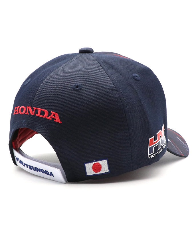角田裕毅 x HRC Honda RACING コラボ キャップ YUKI ネイビー 2024拡大画像