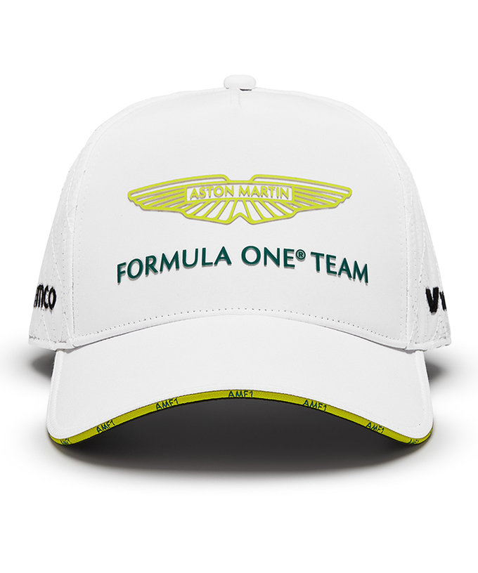 アストンマーチン アラムコ F1チーム キャップ ホワイト 2024拡大画像
