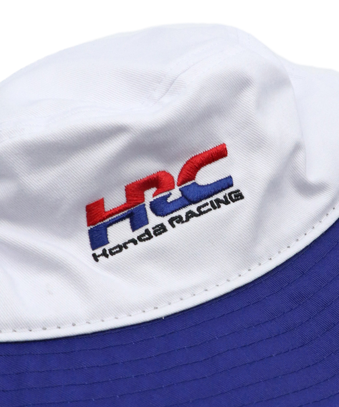 HRC Honda RACING バケットハット Bicolor ホワイト拡大画像
