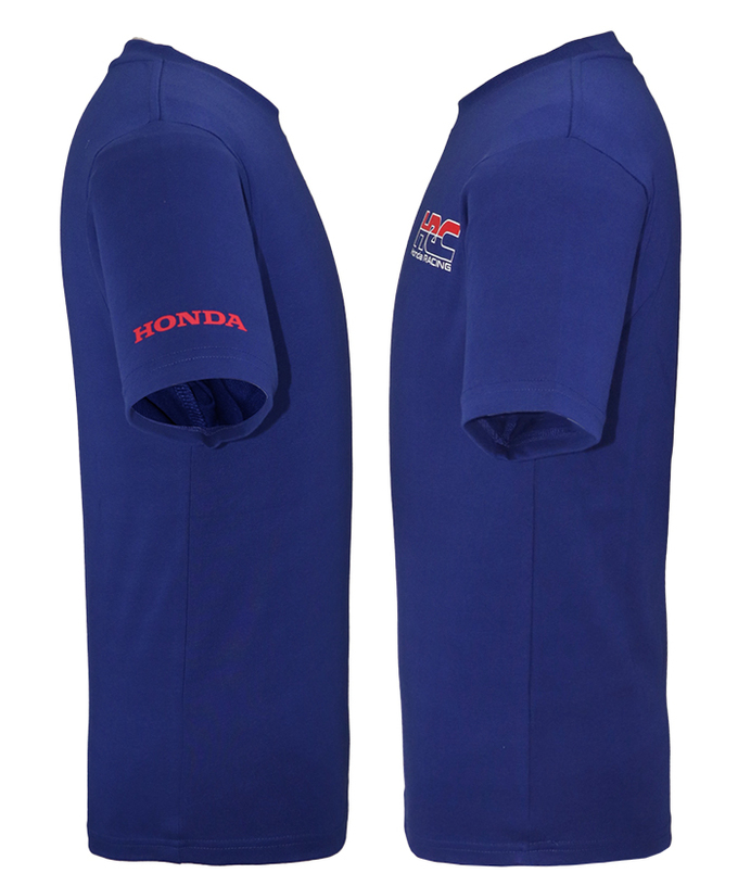 HRC Honda RACING Tシャツ Vertical ネイビー拡大画像