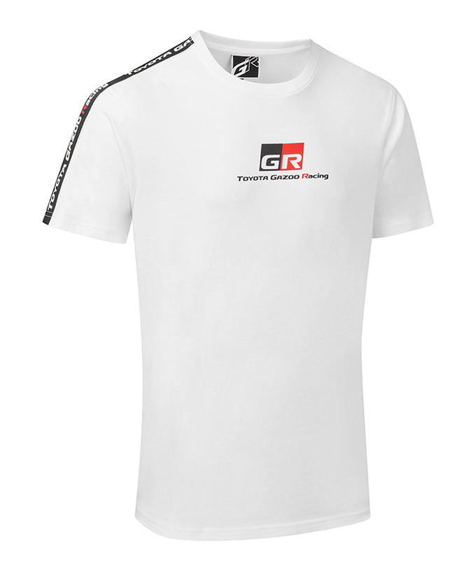 TOYOTA GAZOO Racing ライススタイル Tシャツ ホワイト/TGR_LS拡大画像