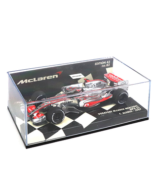 【海外並行品】ミニチャンプス 1/43スケール ボーダフォン マクラーレン メルセデス MP4-22 フェルナンド・アロンソ 2007年