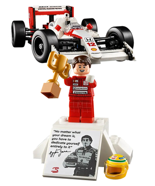 【海外並行品】LEGO(レゴ) アイコン マクラーレン ホンダ MP4/4 & アイルトン・セナ