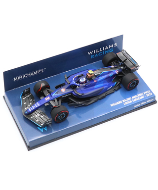 ミニチャンプス 1/43スケール ウィリアムズ レーシング FW45 ローガン・サージェント 2023年 /23f1m