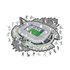 ユベントス アリアンスタジアム ウッドパズル M (I-JUVESTADIUMM)