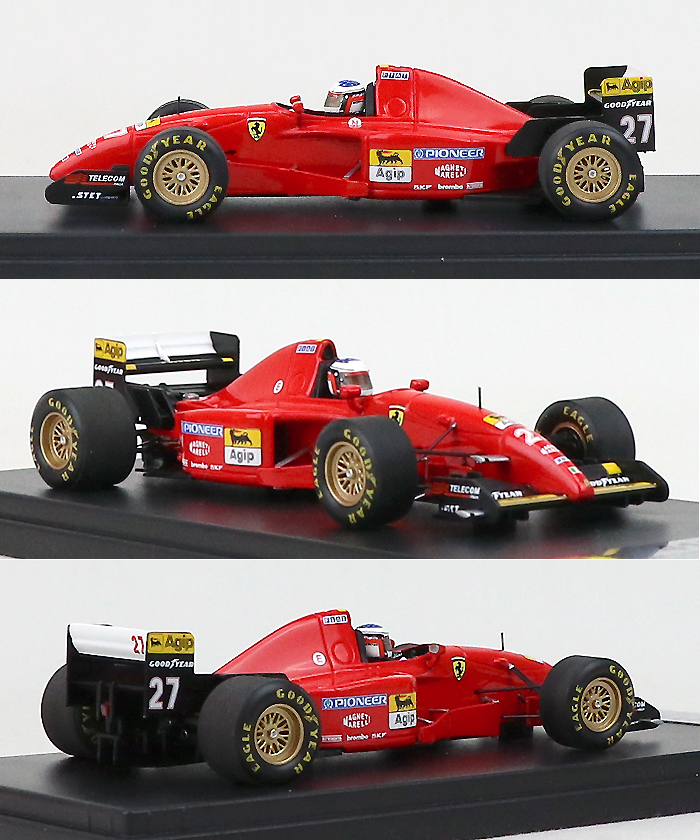 Amazon | 1/43 フェラーリ 412T2 カナダGP J.アレジ直筆サイン