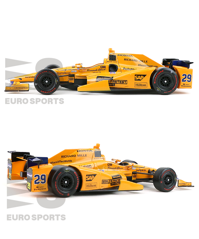 18 インディ500 マクラーレン フェルナンド アロンソ 2017 模型 
