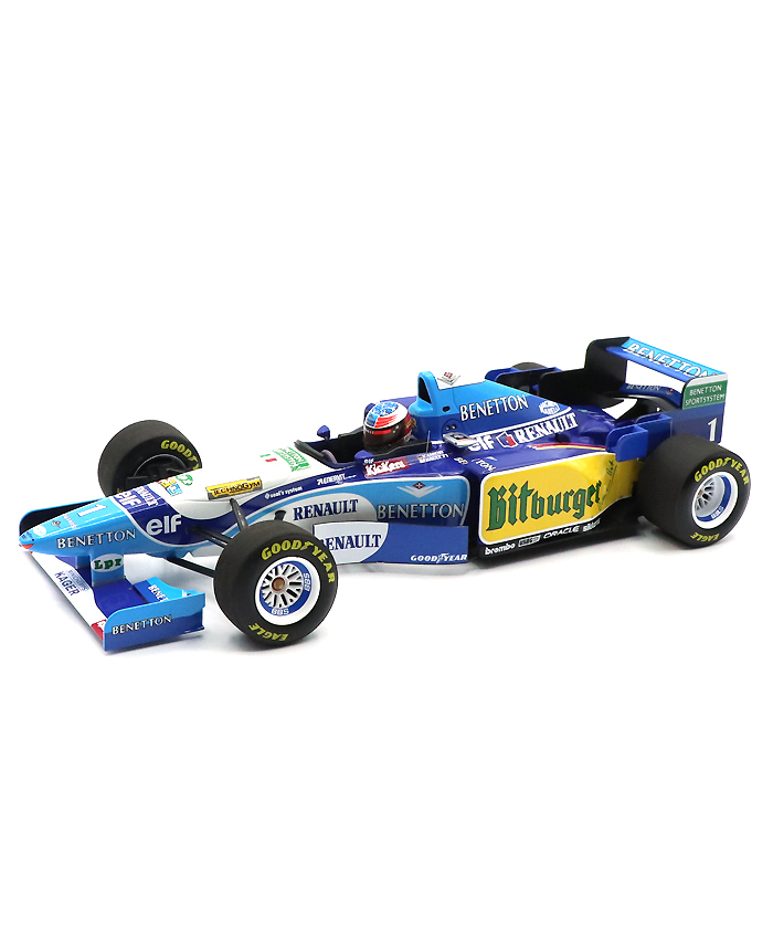 ミニチャンプス 1/43 ベネトン ルノー B195 ミハエル