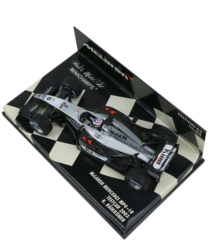 ミニチャンプス F1 1/43 キミライコネン マクラーレンセット-