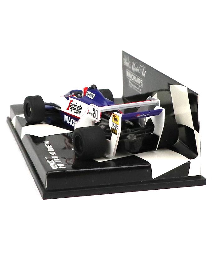 ミニチャンプス 1/18 トールマンハート TG184 フランスGP チェコット