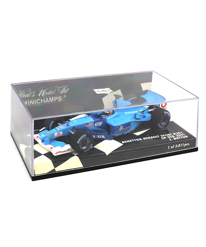 1:43 Minichamps 2009 Brawn GP BGP 001 - Jenson Button