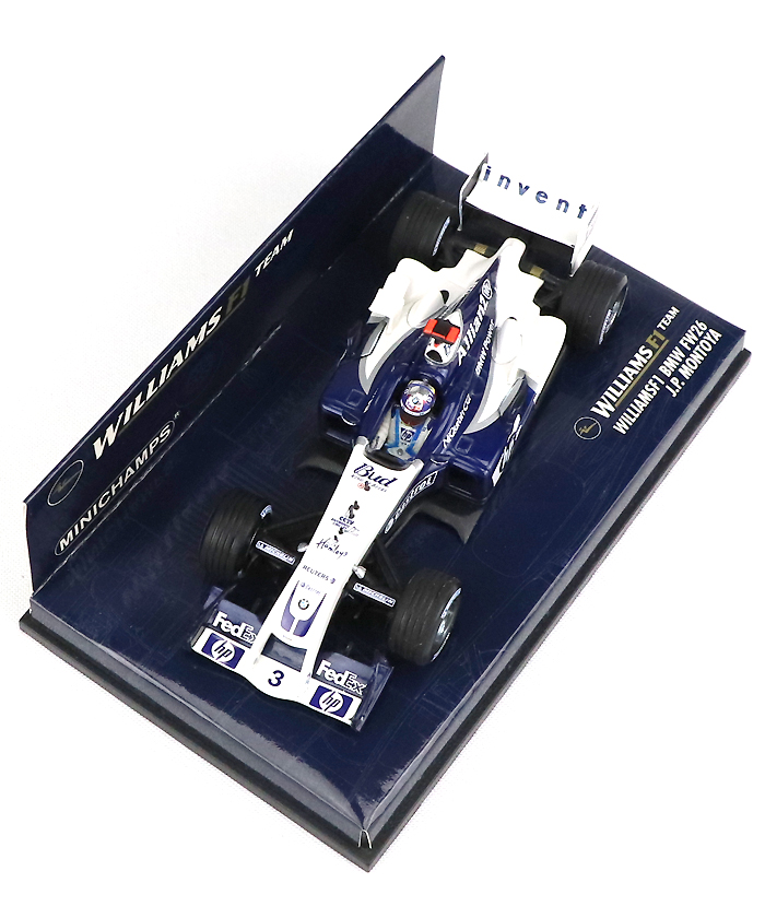 希少品 未開封 ミニチャンプス トヨタF1 1/18