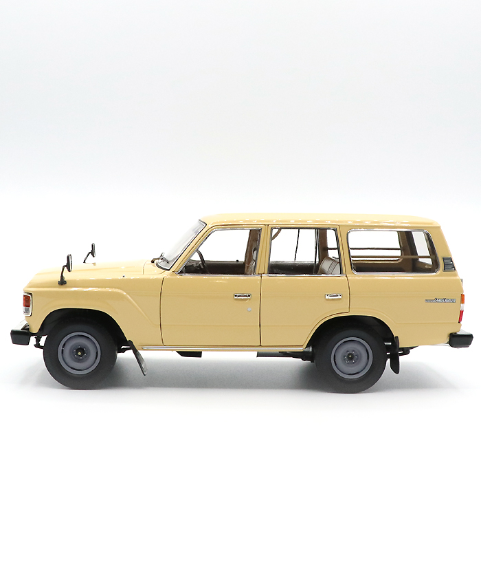 最大73 オフ 京商オリジナル 1 18 トヨタ ランドクルーザー Bj ベージュ 完成品 Ks059be Fucoa Cl