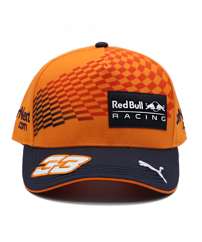 1 / レッドブルキャップPUMA レッドブルレーシング チーム マックス・フェルスタッペン オレンジ限定 ベースボール キャップ 2021