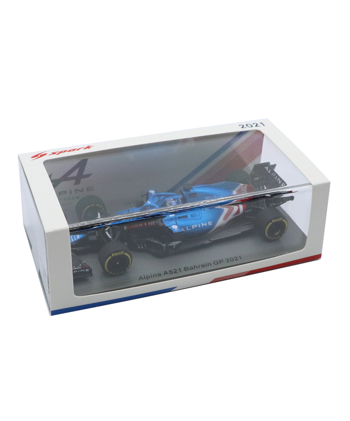 6 / ルノー/アルピーヌ|1/43スケールスパーク 1/43スケール アルピーヌ F1 チーム A521 フェルナンド・アロンソ 2021年バーレーンGP  F1オフィシャルグッズストア EURO SPORTS公式通販