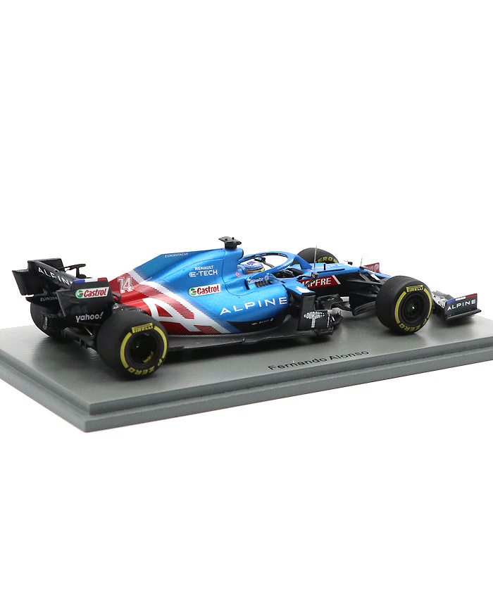 6 / ルノー/アルピーヌ|1/43スケールスパーク 1/43スケール アルピーヌ F1 チーム A521 フェルナンド・アロンソ 2021年バーレーンGP  F1オフィシャルグッズストア EURO SPORTS公式通販