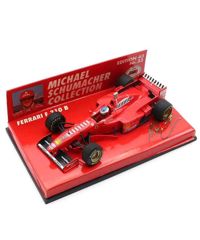 未使用　ミニチャンプス　1/18 フェラーリ　F310B E.Irvine