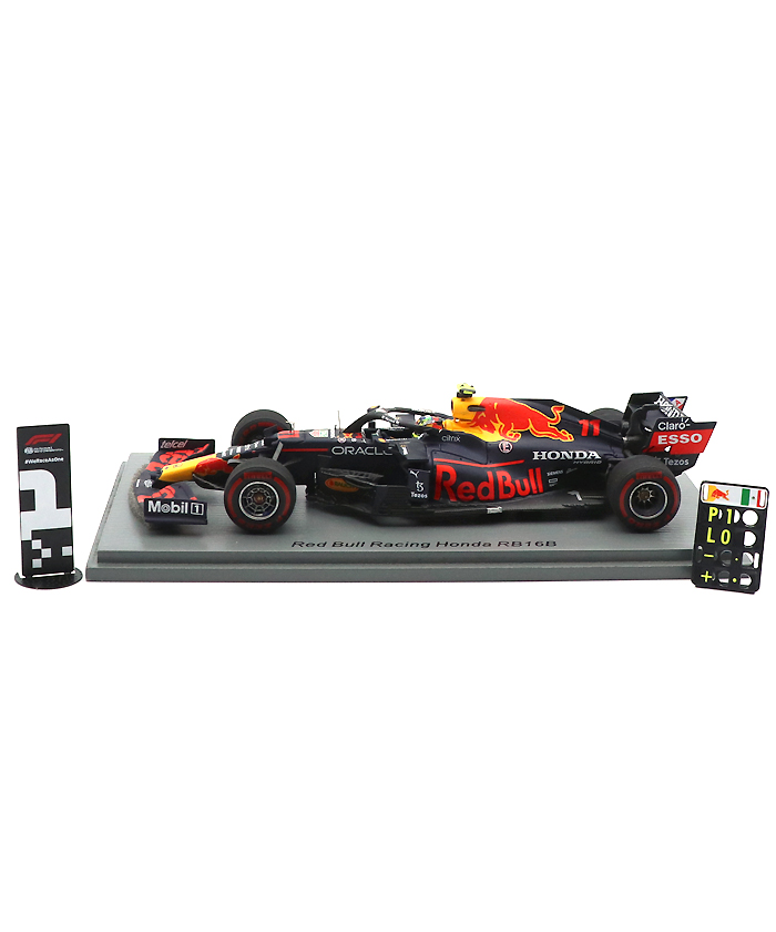 1 / レッドブル|1/43スケールスパーク 1/43スケール レッドブル レーシング ホンダ RB16B セルジオ・ペレス 2021年アゼルバイジャン GP優勝 with ピットボード付属 /ARB F1オフィシャルグッズストア EURO SPORTS公式通販