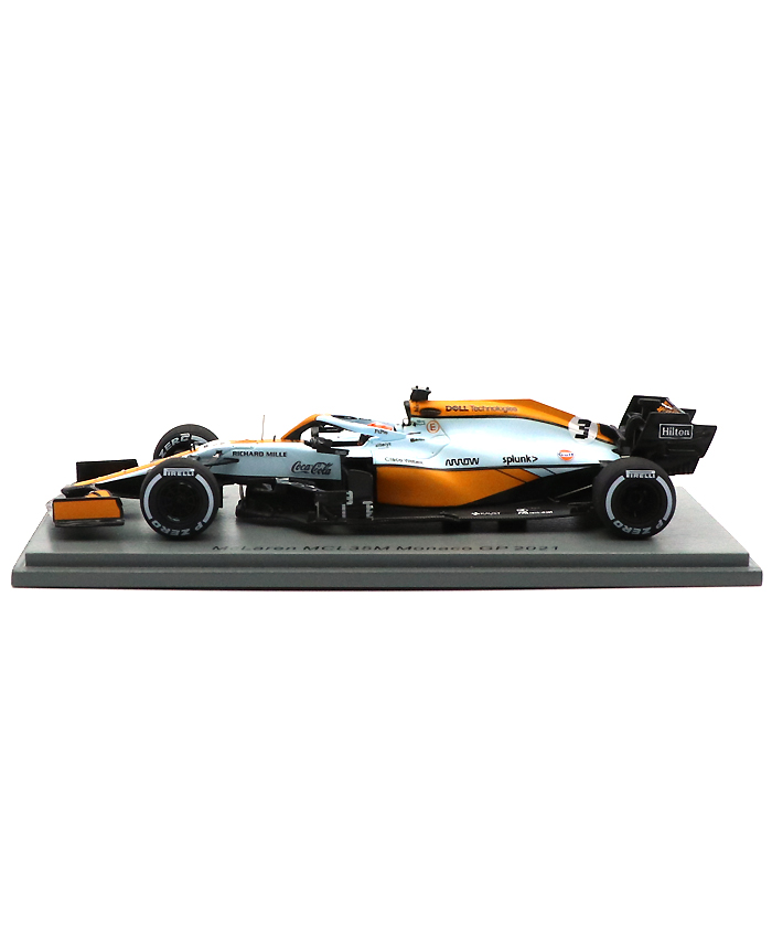 直営ストア 1 43ミニカー マクラーレンMCL35M 2021モナコグランプリ