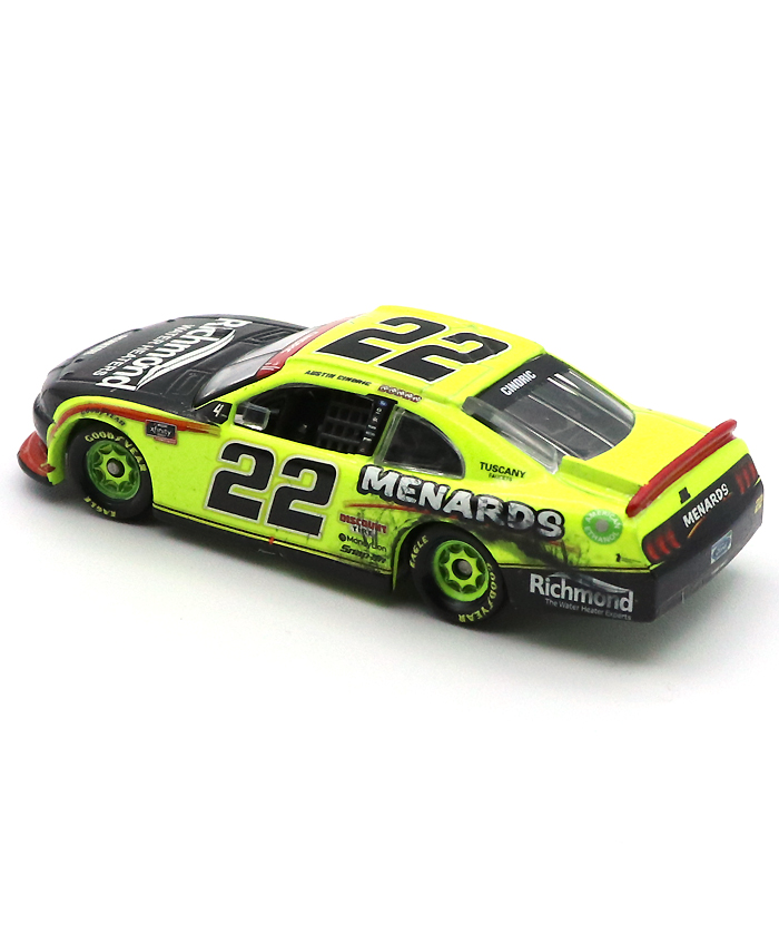 19 NASCAR/ナスカー|その他スケールライオネルレーシング 1/64スケール オースティン・シンドリック #22 メナーズ/リッチモンド  フォード マスタング 2020年 ナスカー Xfinityシリーズ フェニックスレースウェイ ウィナー F1オフィシャルグッズストア EURO  SPORTS公式通販