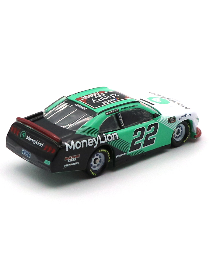 19 NASCAR/ナスカー|その他スケールライオネルレーシング 1/64スケール オースティン・シンドリック #22 マネーライオン フォード  マスタング 2020年 ナスカー Xfinityシリーズ チャンピオン F1オフィシャルグッズストア EURO SPORTS公式通販