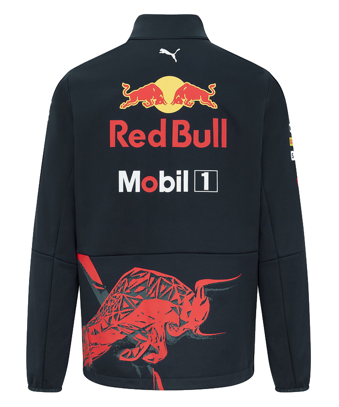 白 フリル付 PUMA製 RedBull レッドブル RBR チーム ソフトシェル 2022 