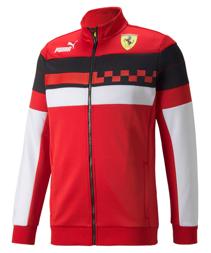 2 / フェラーリ|ジャージ【30％オフセール】PUMA フェラーリ SF レース SDS トラックジャケット レッド 22SS / LS-W  F1オフィシャルグッズストア EURO SPORTS公式通販