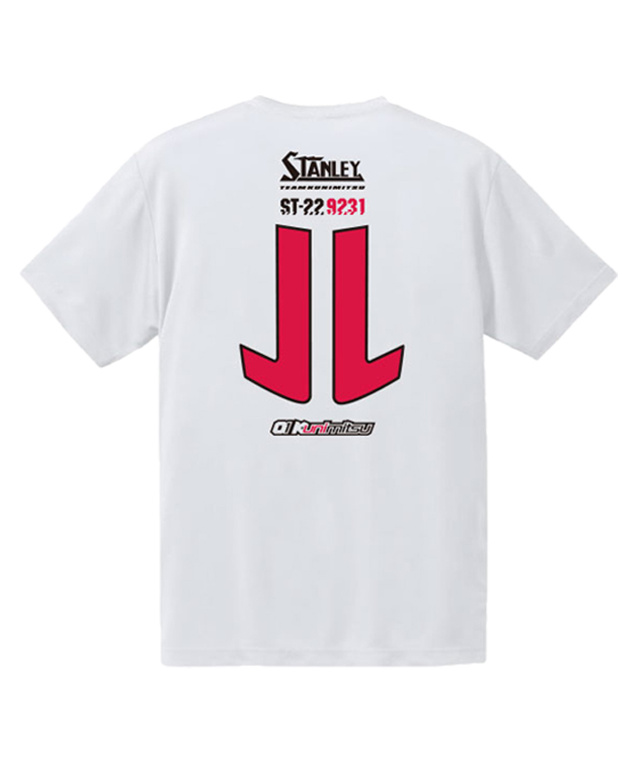 13 チーム クニミツ|Tシャツ・カットソー【20%オフセール】TEAM KUNIMITSU 2022 スタンレー オリジナル Tシャツ ホワイト  F1オフィシャルグッズストア EURO SPORTS公式通販