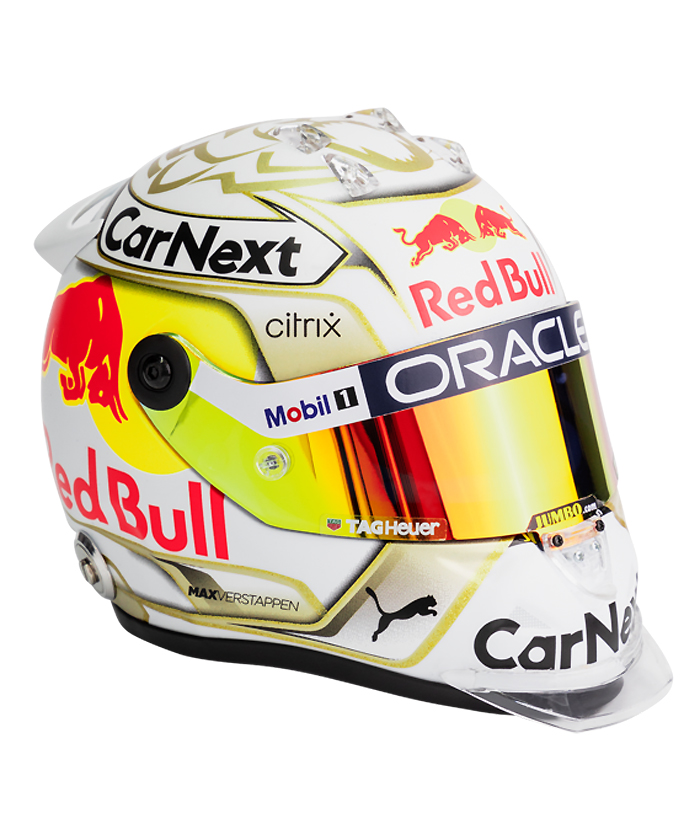 1 レッドブル 1 2スケールフェルスタッペン別注 シューベルト 1 2スケール マックス フェルスタッペン 22年 レッドブルレーシングチーム ヘルメット Arb F1オフィシャルグッズストア Euro Sports公式通販