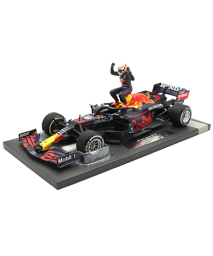 MV別注ミニチャンプス1/18レッドブルホンダRB16B M.フェルスタッペン