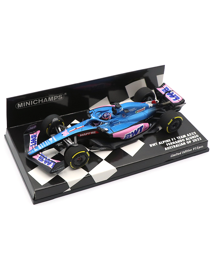1/43 ミニチャンプス ルノーF1チーム フェルナンド・アロンソ 2個 