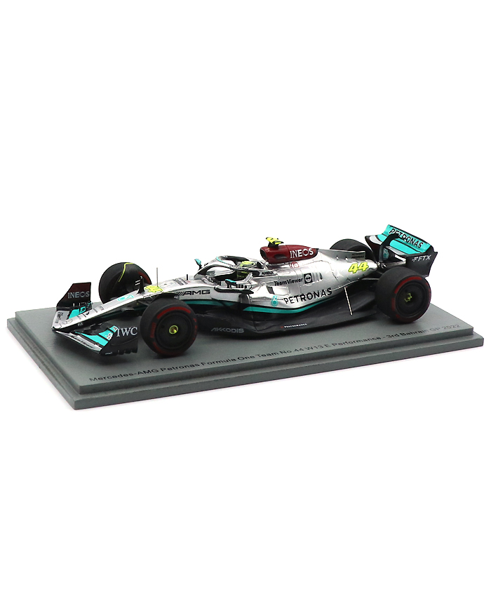 ミニチャンプス1/18 メルセデスW05 L.ハミルトン ワールド