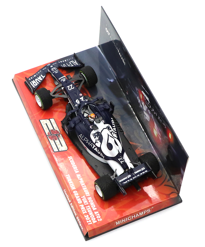 うのにもお得な情報満載！ 角田裕毅 ミニチャンプス 43 アルファタウリホンダ AT02
