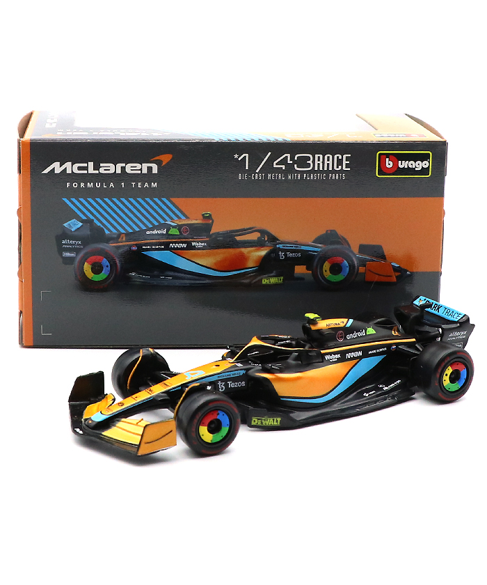 ミニカー 1/43 マクラーレン F1 チーム MCL36 ランド・ノリス