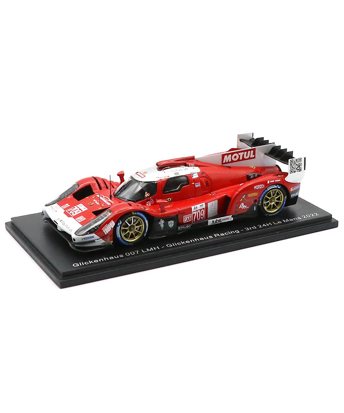 18 Le Mans/ル・マン 他|1/43スケールスパーク 1/43スケール グリッケンハウス 007 LMH NO.709 ルマン24時間レース  3位入賞 F1オフィシャルグッズストア EURO SPORTS公式通販
