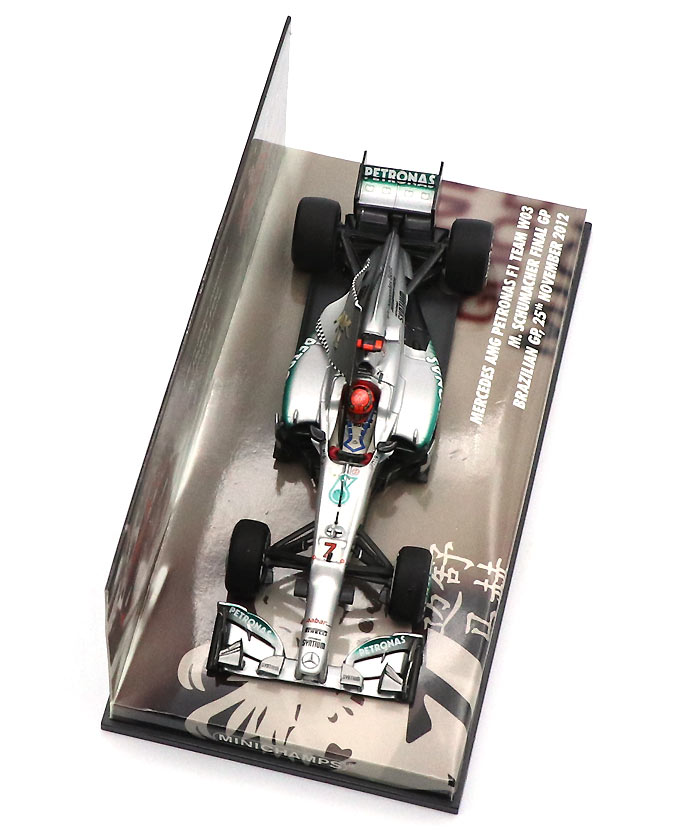 PMA 1/43 メルセデス W03  M.シューマッハー 引退記念